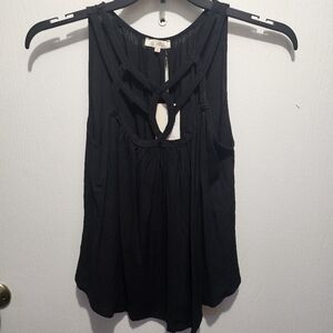 LA MIEL Black Tank Top
